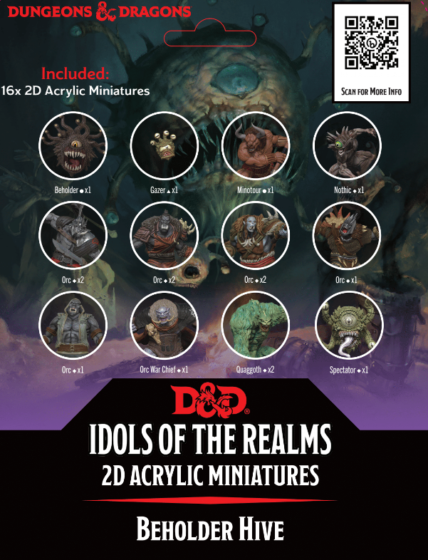 D&D Idols 2D Minis - Beholder Hive